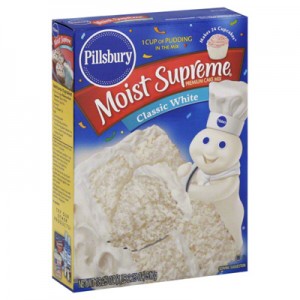 Pillsbury Moist Supreme Premium  Cake Mix -Classice White 432g | 