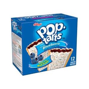 Poptarts Frosted Blueberry -12 pack -624g | 