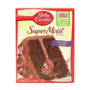 Betty Crocker Super Moist Cake Mix 432g - Choc Fudge | 