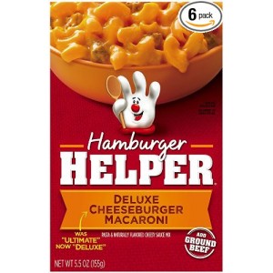 Hamburger Helper-Deluxe Cheeseburger Macaroni 155g | 