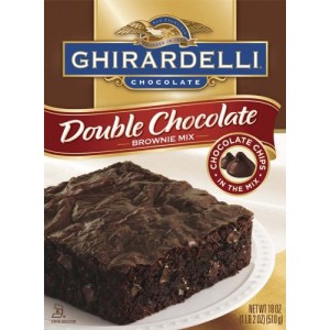 Ghirardelli Double Chocolate Brownie Mix 510g | 