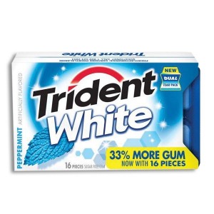 Trident White 16 Stick Pack- Peppermint | 