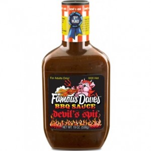 FAMOUS DAVE'S BBQ SAUCE-DEVILS SPIT 538g | 