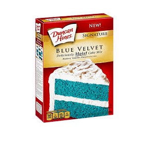 Duncan Hines Blue Velvet Cake Mix 432g | 