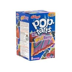 Poptarts Wildlicious Frosted Wildberry 8 pack - 430g  | 