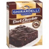 Ghirardelli Dark Chocolate Brownie Mix 567g
