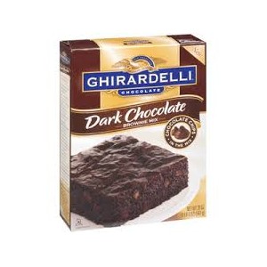 Ghirardelli Dark Chocolate Brownie Mix 567g | 