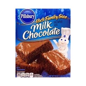 Pillsbury Brownie Mix 521g- Milk Chocolate | 