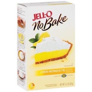 Jell-O No Bake Lemon Meringue Pie Dessert 401g | 