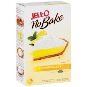 Jell-O No Bake Lemon Meringue Pie Dessert 401g | 