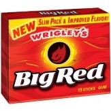 Big Red Cinnamon Chewing Gum 15 stick pack