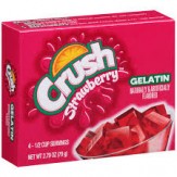 Crush Gelatin Jelly Dessert-Strawberry 79g