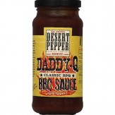 Desert Pepper Medium Spicy Daddy-Q Classic BBQ Sauce 454g