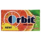 Orbit Sugar Free Gum 14 Piece Pack- Citrus Remix