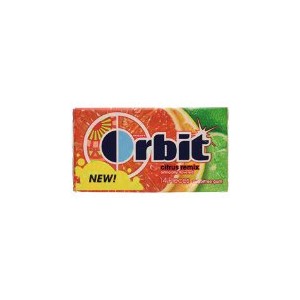 Orbit Sugar Free Gum 14 Piece Pack- Citrus Remix | 