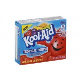 Kool-aid Tropical Punch Gelatin Dessert 85g New