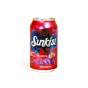 Sunkist Strawberry Can 355 ml  | 