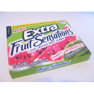 Extra Fruit Sensations Chewing Gum Sweet Watermelon  | 