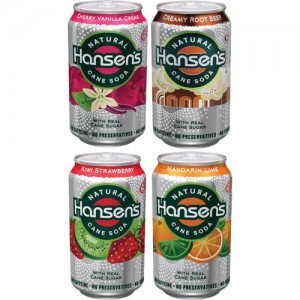 Hansens Natural Soda Kiwi Strawberry 355 ml | 