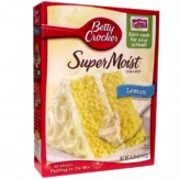 Betty Crocker Super Moist Cake Mix 432g-Lemon