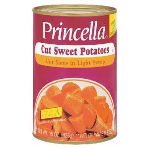 Princella Cut Sweet Potatoes 425g | 