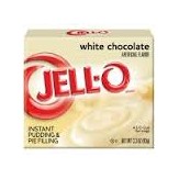 Jell-O Instant Pudding & Pie Filling 93g White Chocolate
