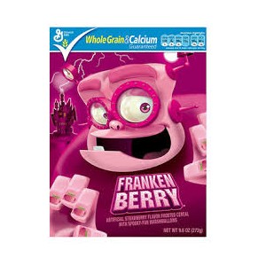 Monster Cereal -Franken Berry Frosted Cereal 272g | 