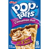 Poptarts Cinnamon Roll 8 Pack 400g 