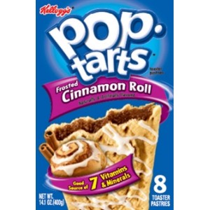 Poptarts Cinnamon Roll 8 Pack 400g  | 