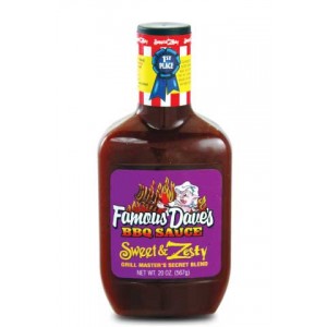 FAMOUS DAVE'S BBQ SAUCE-SWEET & ZESTY 567g | 