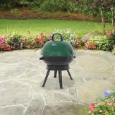 Backyard 14.5 in Round Portable Charcoal Grill, Green