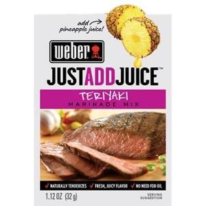 Weber Teriyaki Marinade Mix Just Add Juice 32g  | 