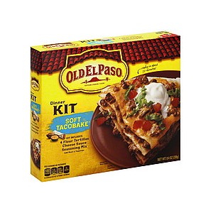 Old El Paso Dinner Kit - Soft Tacobake 238g | 