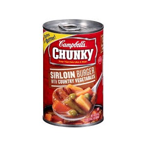 Campbells Chunky Sirlion Burger with Country Vegetable Soup 533g | 