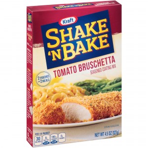 Kraft Shake n Bake Tomato Bruschetta 127g DATED | 