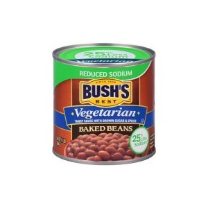 Bush's Baked Beans- Vegetarian 25% less sodium 454g  | 