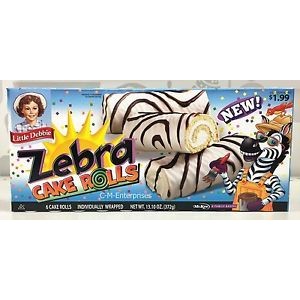 Little Debbie's Zebra Cake Roll  | 