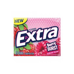 Extra Berry Burst Chewing Gum | 