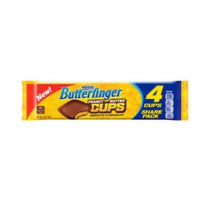 Butterfinger Peanut Butter Cups 4 pack 85g DATED | 