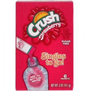 Crush Strawberry Singles To Go 6 Pack | 