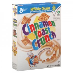 Cinnamon Toast Crunch Cereal: 340g | 