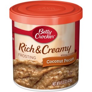 Betty Crocker® Rich & Creamy Coconut Pecan Frosting 439g Canister | 