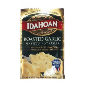 Idahoan Mashed Potatoes- Roasted Garlic 113.4g | 