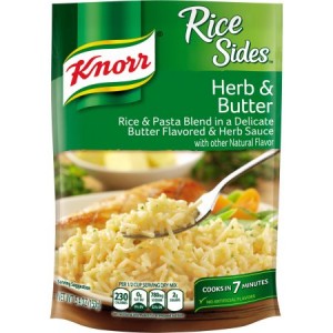 Knorr Rice Sides Rice Side Dish Herb & Butter 153g | 