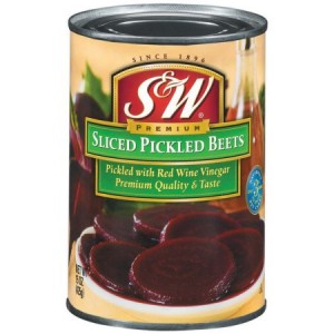S&W Sliced Pickled Beets 425g Can | 