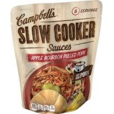 Campbell's Slow Cooker Sauce- Apple Bourbon Pulled Pork 369g