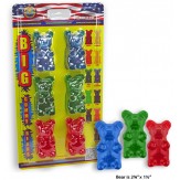 BIG GUMMY BEAR 6 PACK ASSORTED