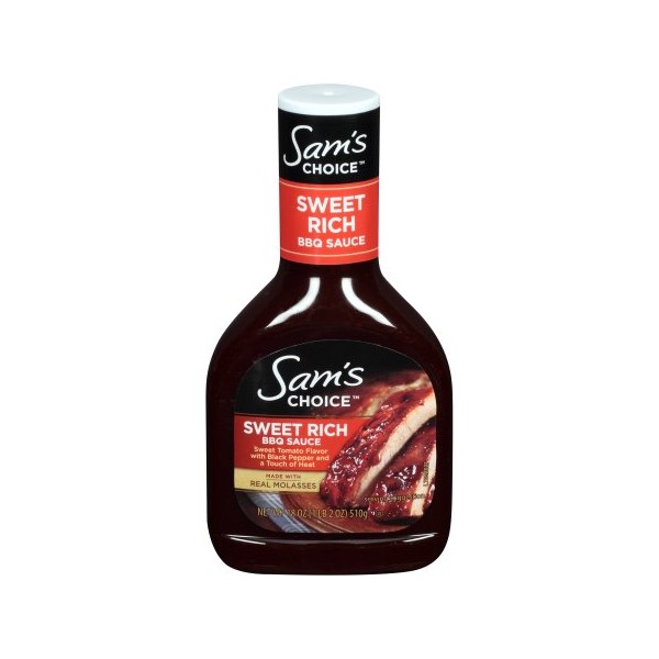 Sam's Choice Sweet Rich BBQ Sauce 510g USA Foods
