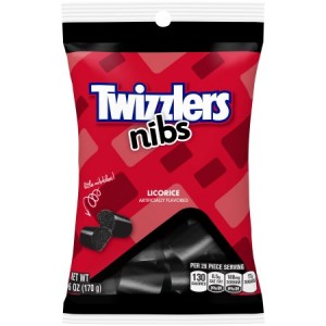 TWIZZLERS NIBS Licorice Candy 170g | 