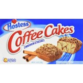 Coffee Cakes- Cinnamon Streusel Cake 8 Pack DATED 